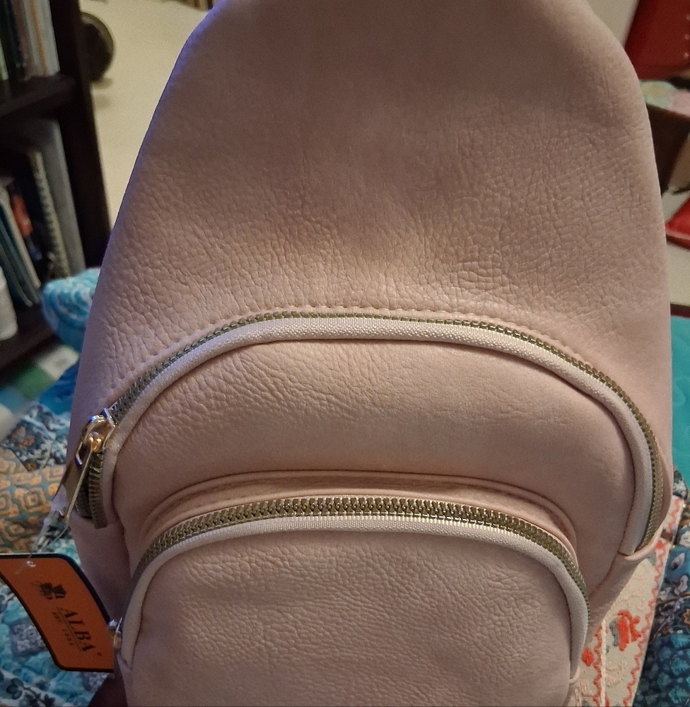 Alba Soft Pink Backpack